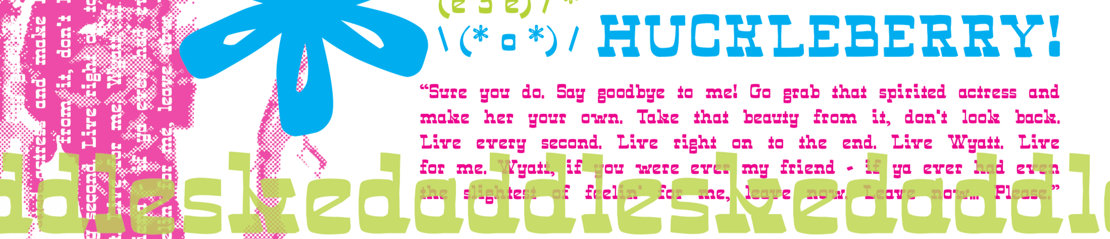 SKEDADDLE: The Playful Western Typeface